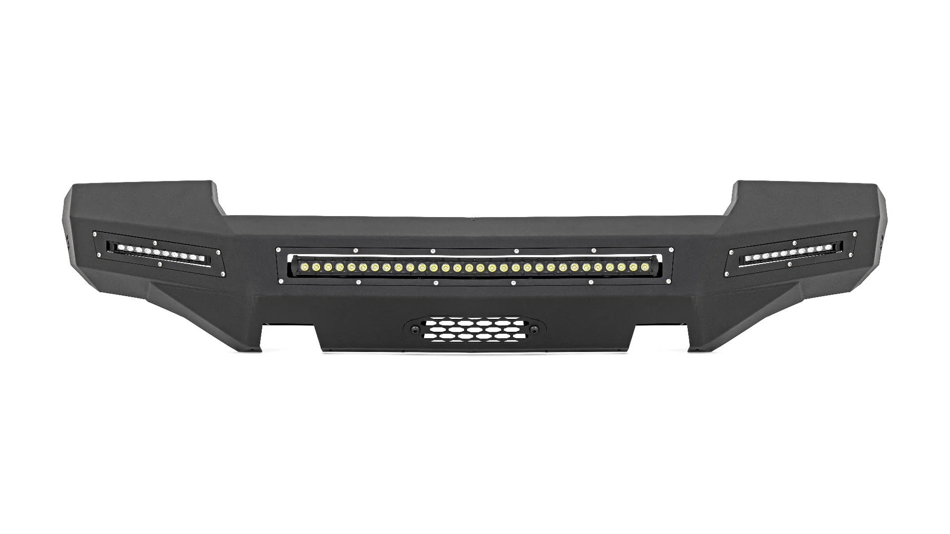 07-13 GMC Sierra 1500 Front High Clearance Bumper Kit w/LEDs Rough Country - 10913 - Image 6