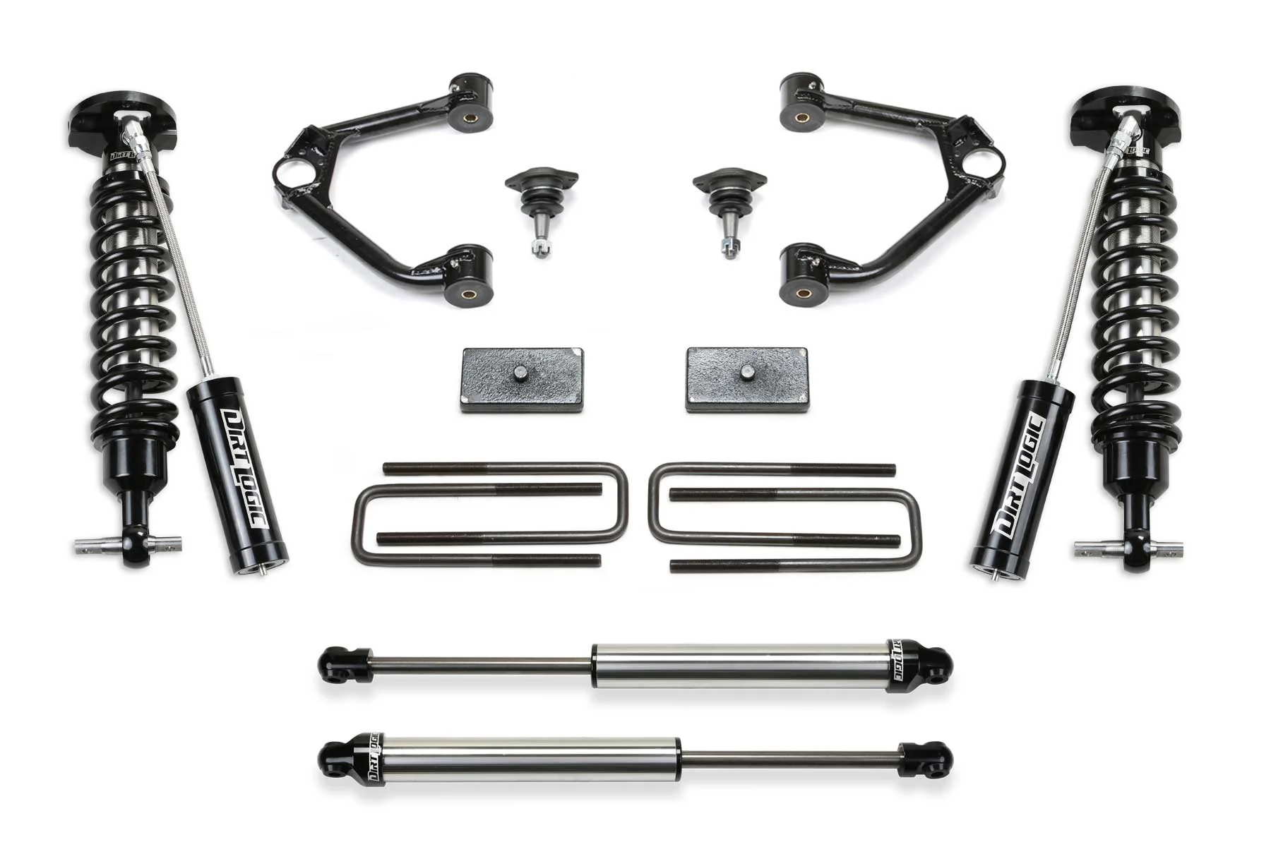 1.5" BUDGET SYS W/ DL 2.5 RESI & 2.25 2019-22 GM K1500 P/U W/ TRAIL BOSS/AT4 PKG - K1154DL