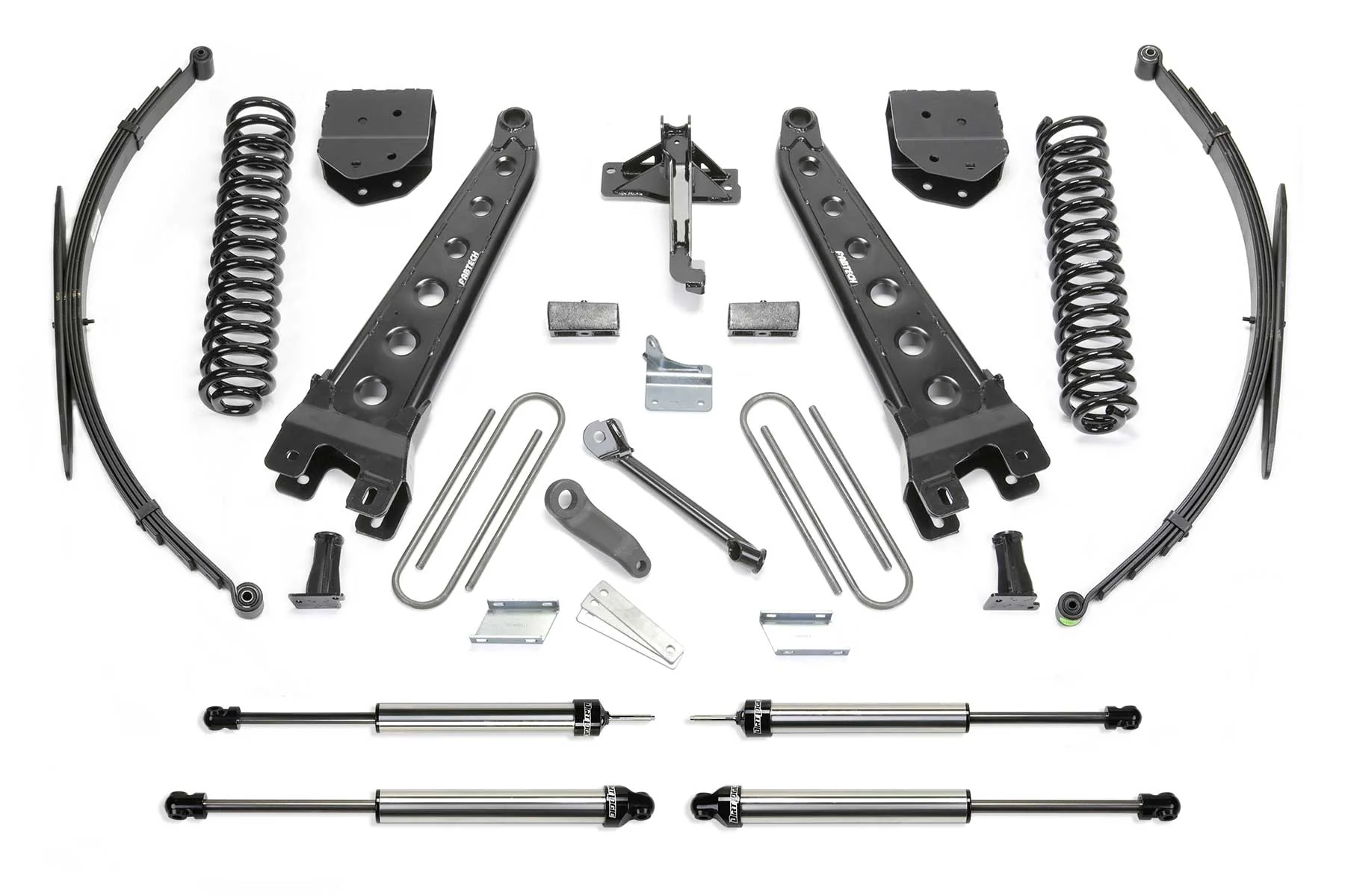 10" RAD ARM SYS W/COILS & DLSS SHKS 2011-16 FORD F350 4WD. - K2149DL