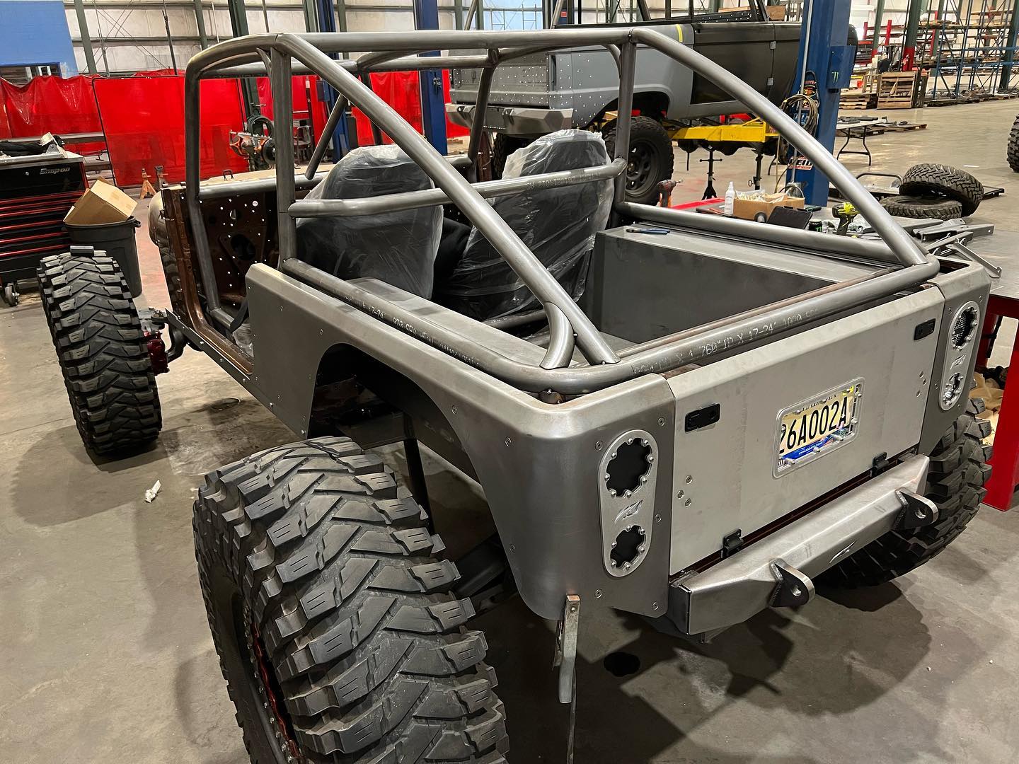 15 inch Stretch Over the Rail Corner Armor for Jeep YJ Motobilt - MB1170 - Image 8