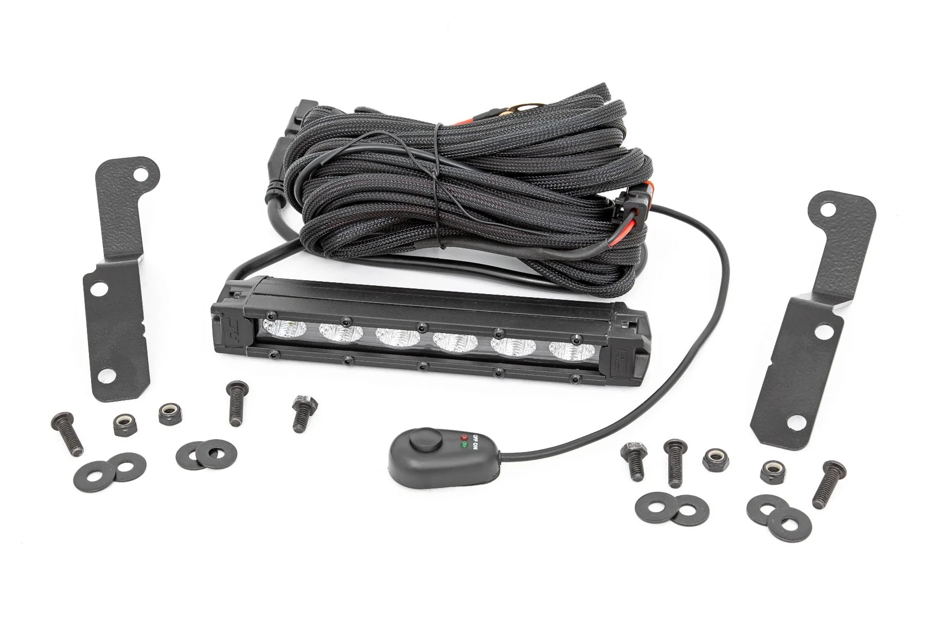 17-21 Can-Am Maverick X3 6-inch Slimline LED Cowel Kit Rough Country - 97020 - Image 8