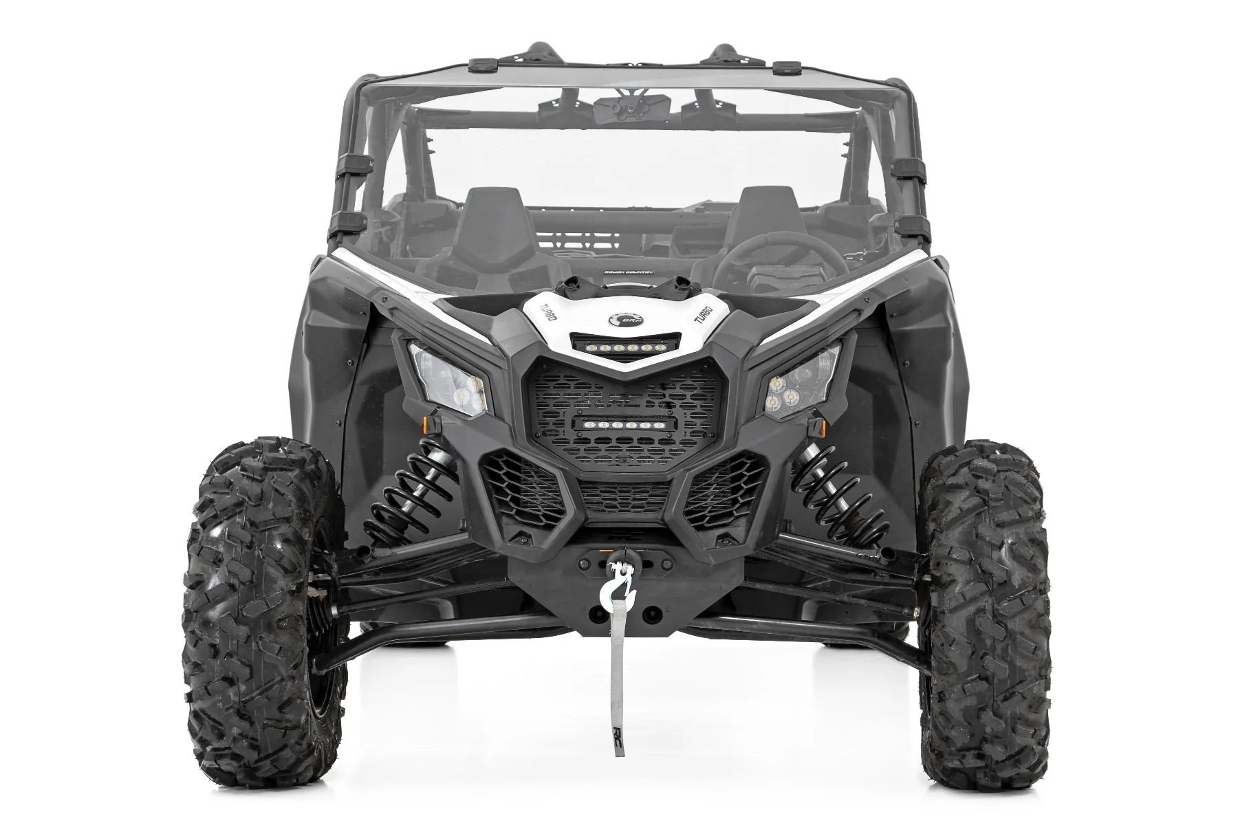 17-21 Can-Am Maverick X3 6-inch Slimline LED Grille Kit Rough Country - 97022 - Image 13