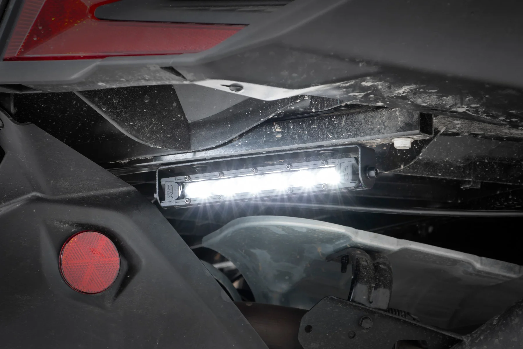 17-21 Can-Am Maverick X3 Rear Facing 6-Inch Slimline LED Kit Rough Country - 97026 - Image 7
