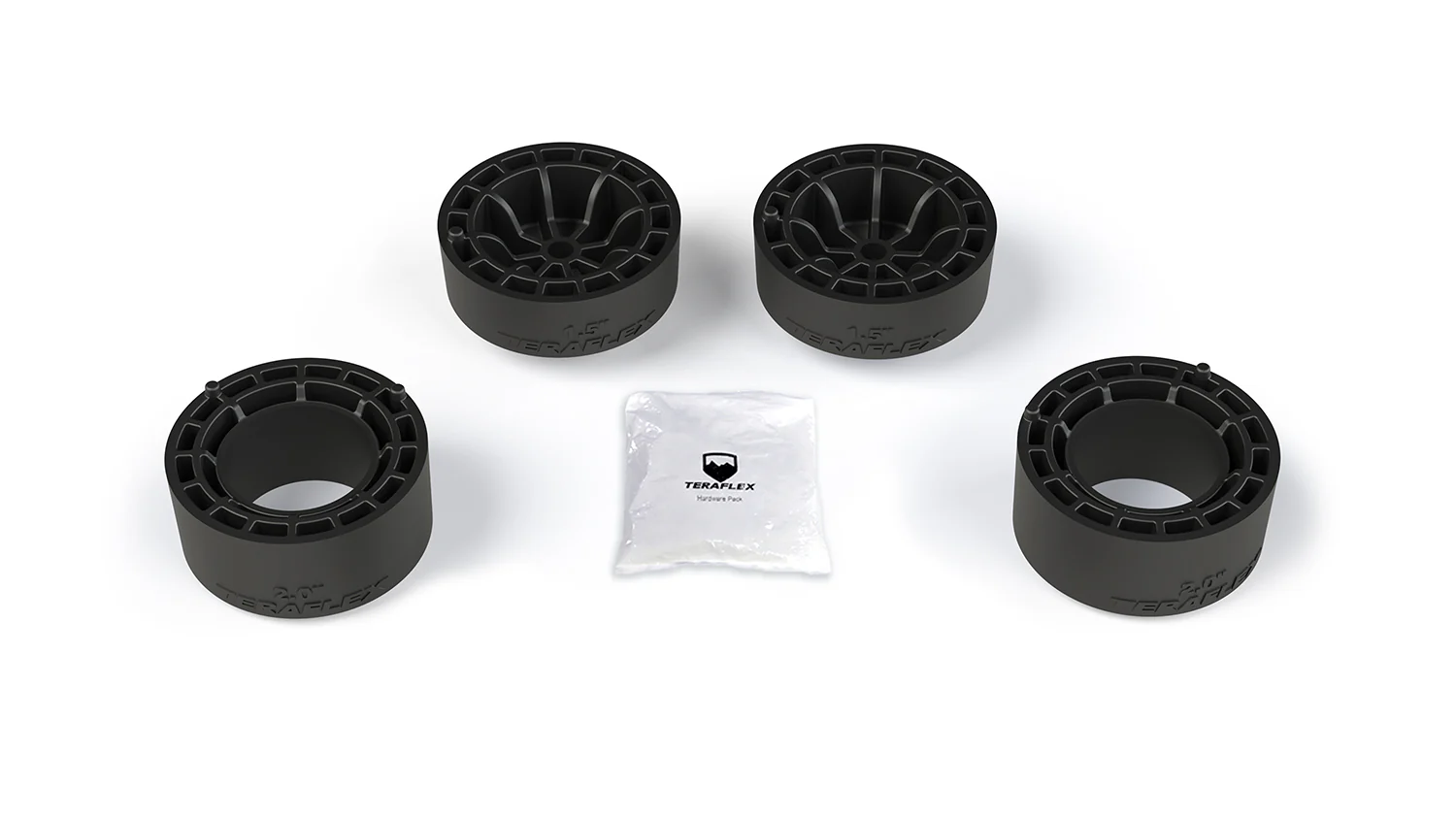 18-Up Wrangler JL 4 Door 1.5 Inch Performance Spacer Lift Kit No Shocks TeraFlex - 1165200 - TeraFlex