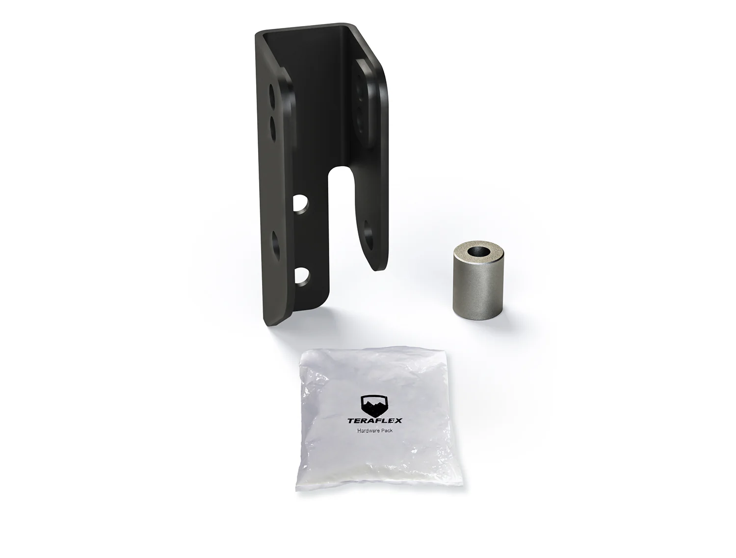 18-Up Wrangler JL Track Bar Bracket Kit Rear Lower 2.5-4.5 Inch Lift TeraFlex - 1953600 - TeraFlex