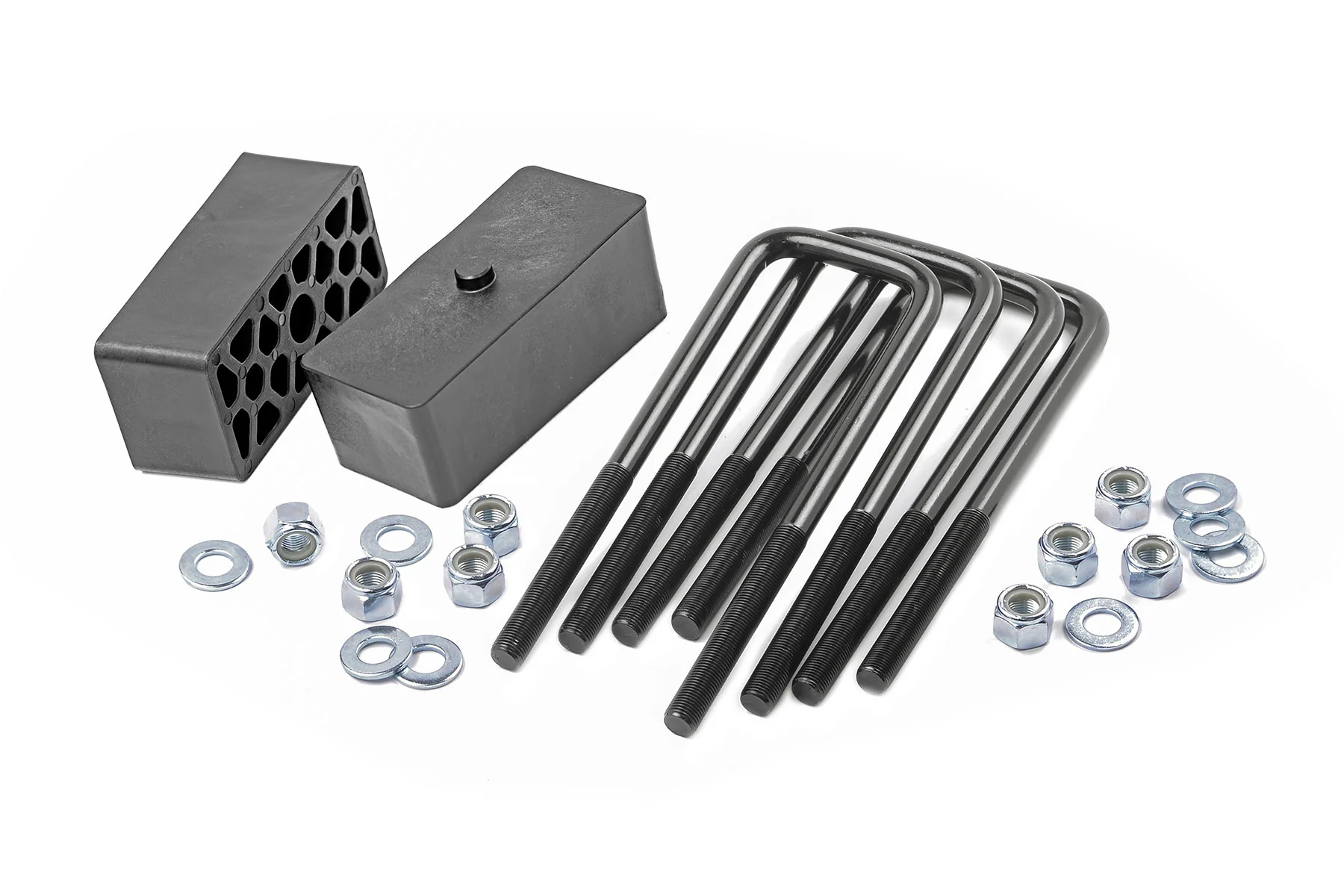 2 Inch Block and U-Bolt Kit 99-22 Chevy/GMC 1500 Rough Country - 6532 - Image 2