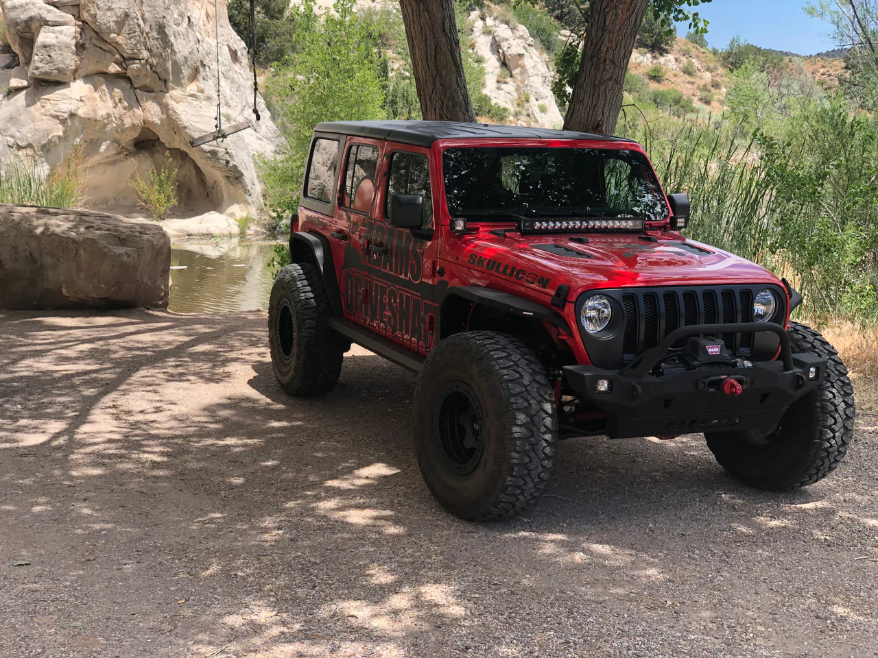 2018-Present Jeep Wrangler JL Rear 1350 Solid CV Driveshaft 2 Door Rubicon Pinion Yoke Style Adams Driveshaft - ASDJL-1350R-S2D-RUB - Image 4
