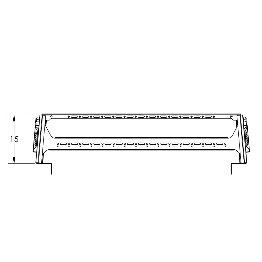 2020-2023 Jeep Gladiator Overland Basic Rack Rock Slide Engineering - RK-100-JT1 - Image 8