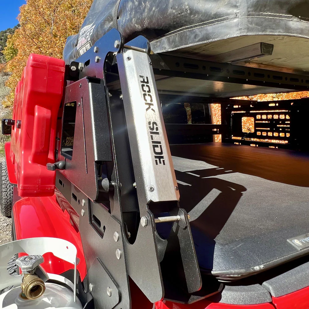 2020-2023 Jeep Gladiator Overland Deluxe Rack Kit Rock Slide Engineering - RK-200-JT1 - Image 3
