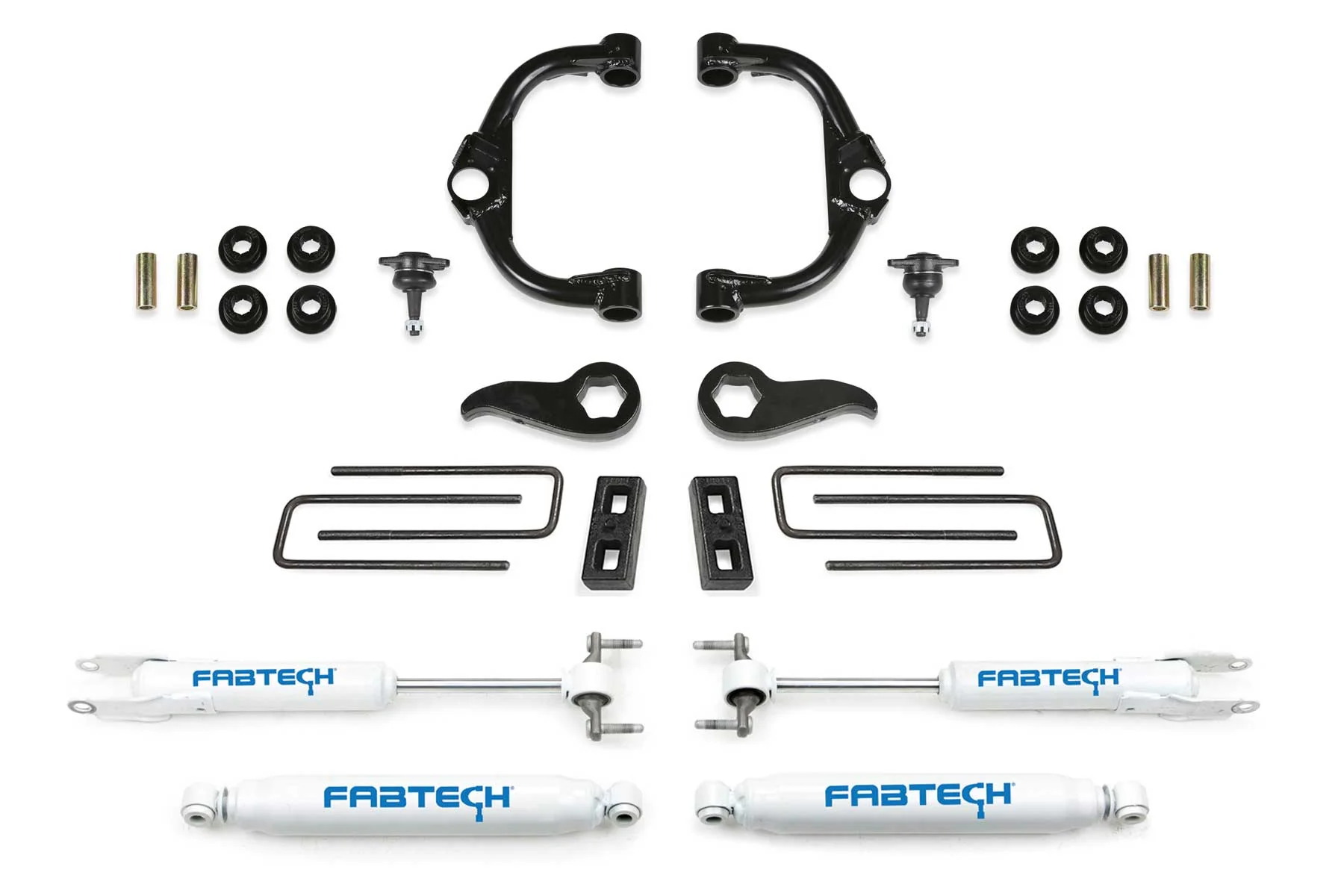 3.5" BJ UCA KIT W/ PERF SHKS 2020-21 GM K3500HD. - K1179