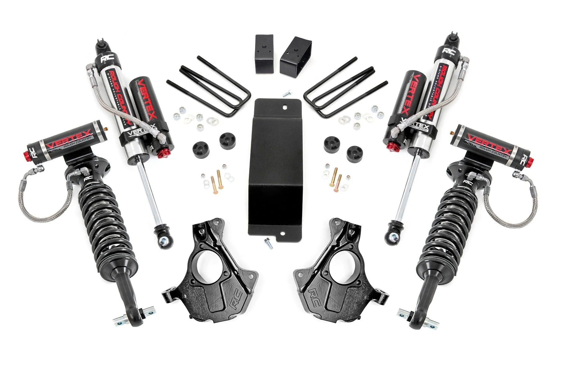 3.5 Inch GM Suspension Lift Knuckle Kit Vertex (14-18 1500 PU 4WD Cast Steel) Rough Country - 12450