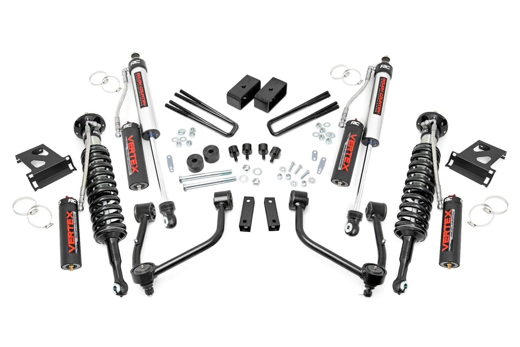 3.5 Inch Lift Kit Vertex 07-21 Toyota Tundra 4WD Rough Country - 76850