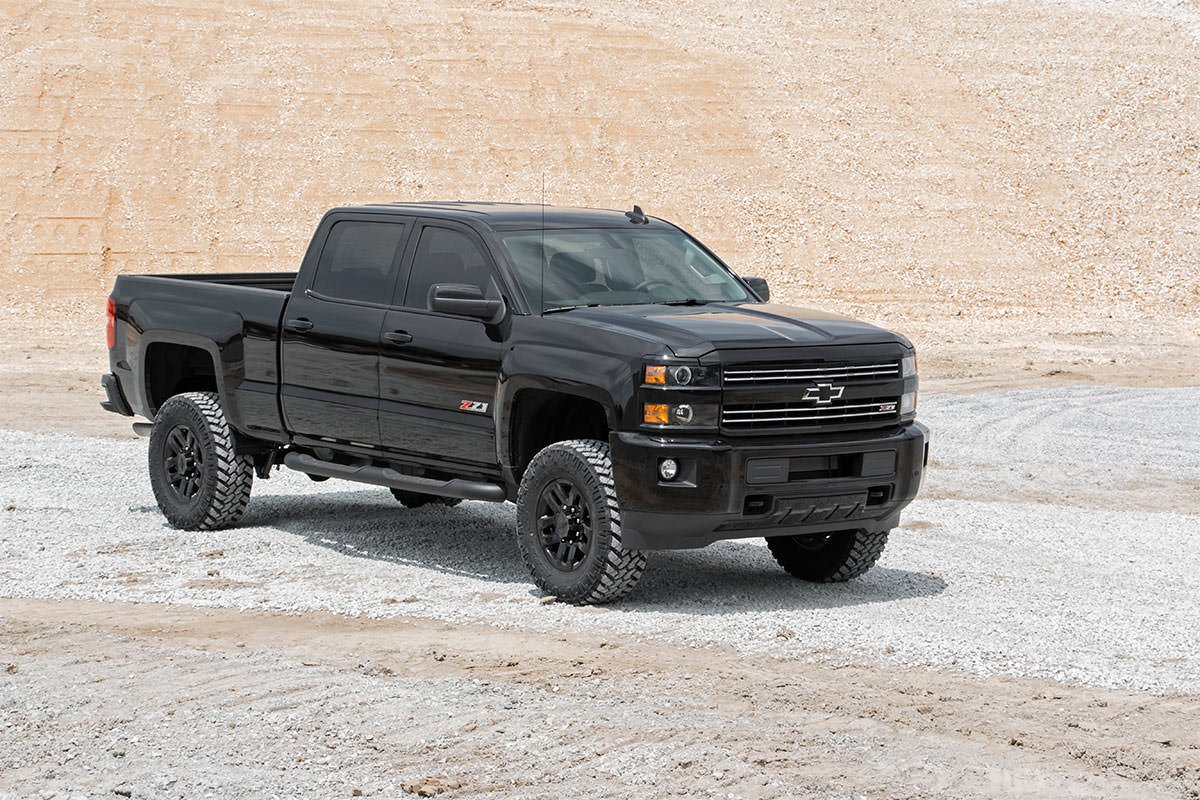 3.5 Inch Suspension Lift Kit w/Vertex Shocks 11-19 2500/3500HD Rough Country - 95950 - Image 2