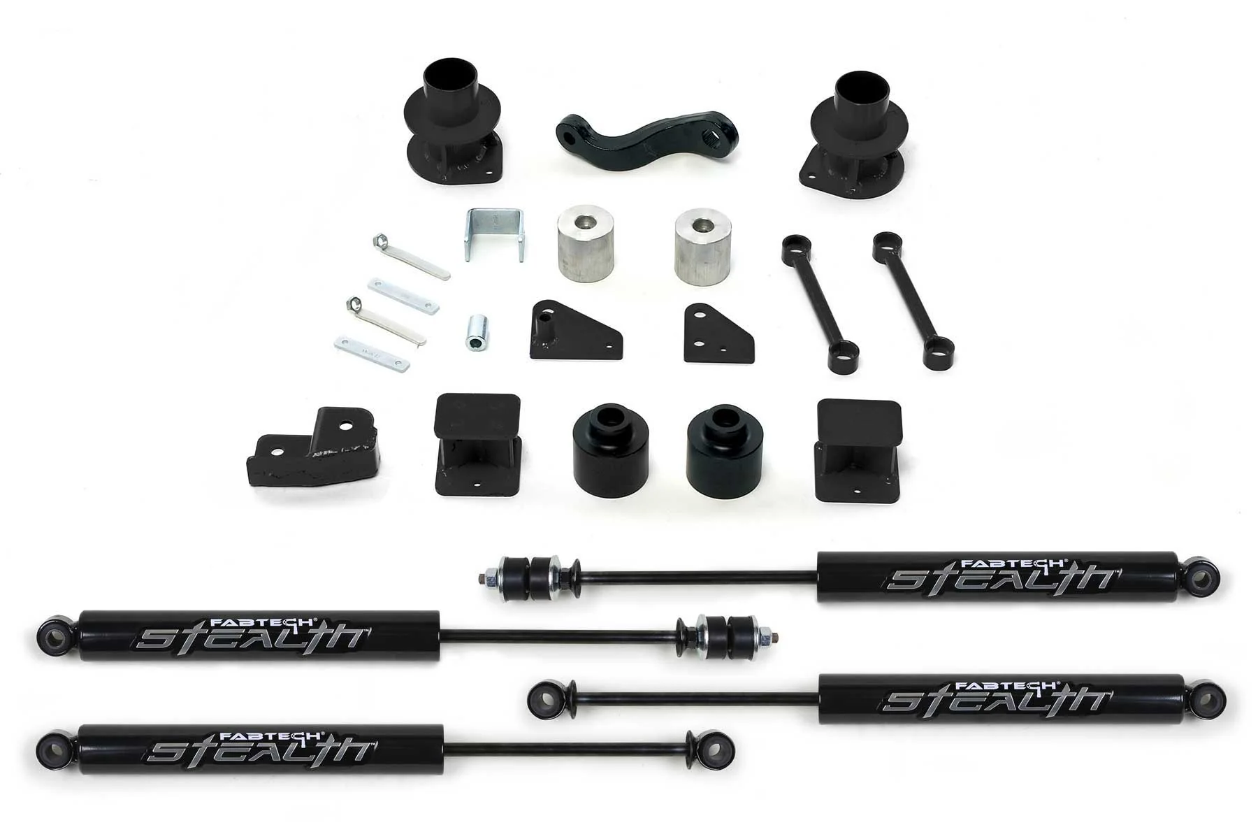 3" BASIC SYS W/STEALTH 2007-18 JEEP JK 4WD. - K4037M