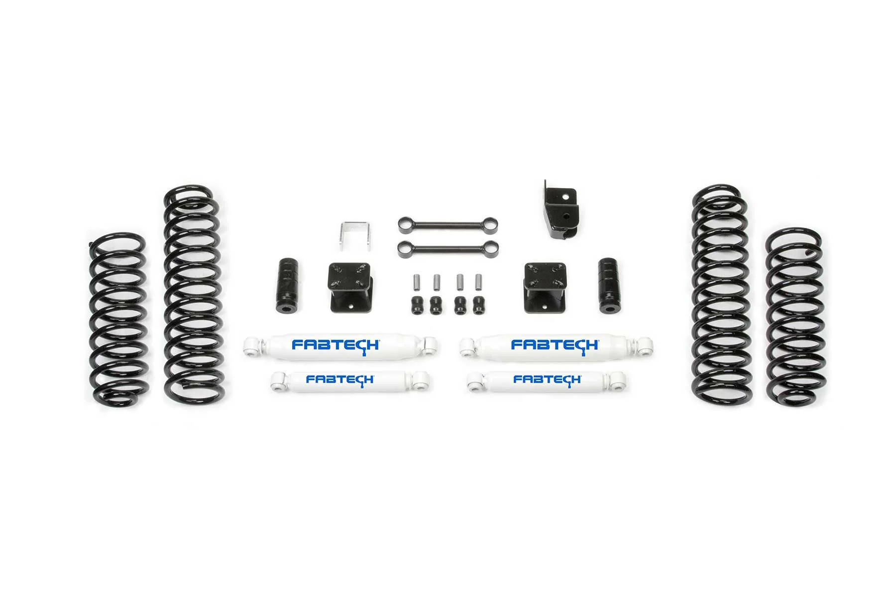 3" SPORT SYSTEM W/ PERF SHKS 2007-18 JEEP JK 4-DOOR. - K4048