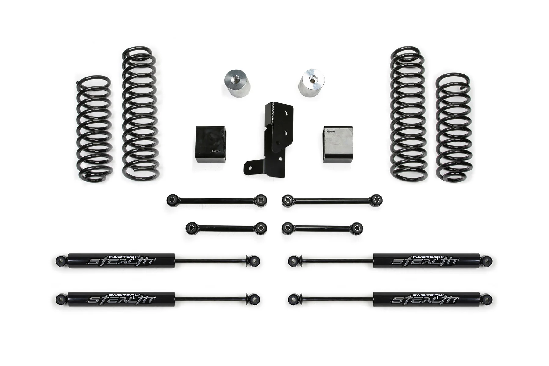 3" SPORT SYSTEM W/ STEALTH 2018-22 JEEP JL 4-DOOR 4WD. - K4107M