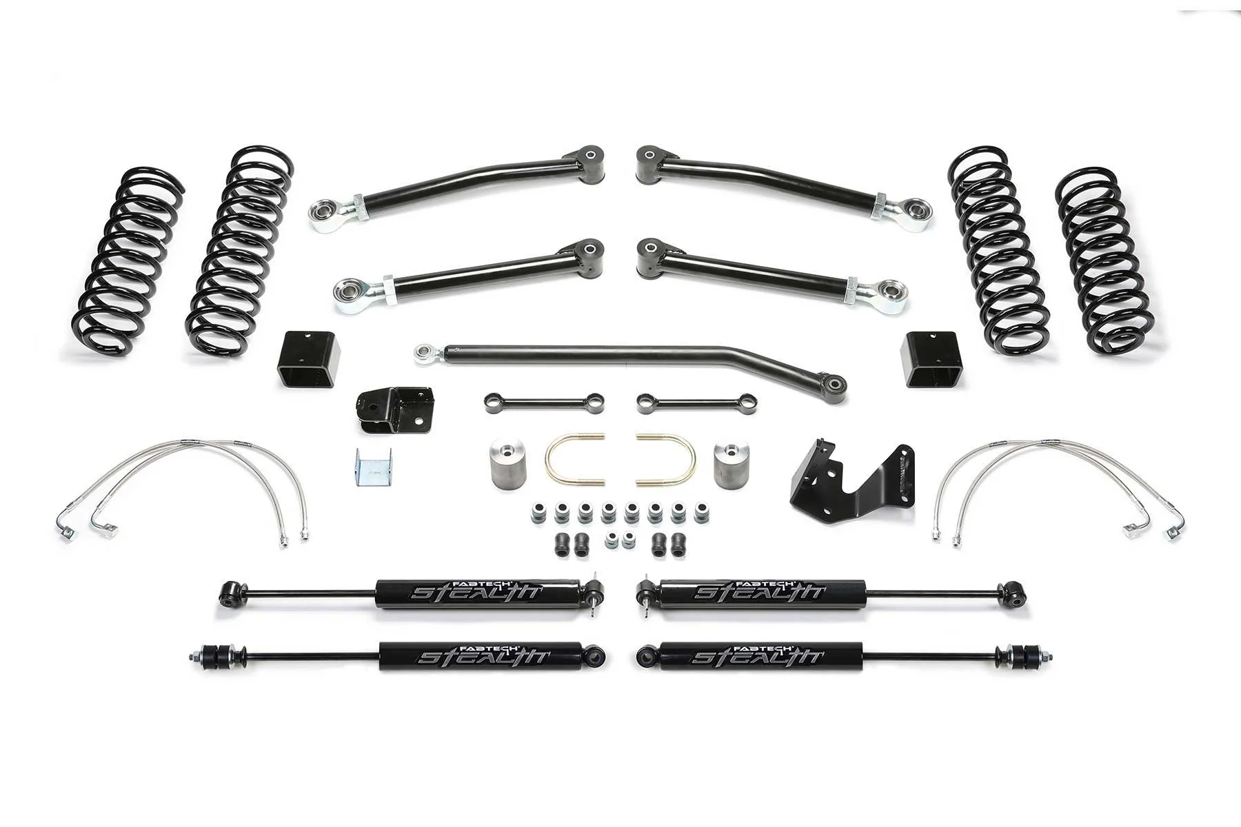 3" TRAIL II W/ STEALTH 2007-18 JEEP JK 4-DOOR. - K4052M