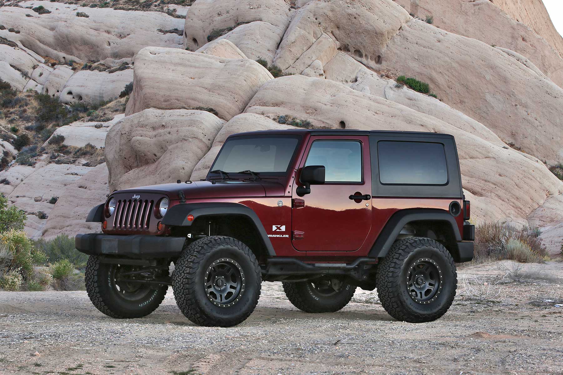 3" TRAIL W/ PERF SHOCKS 2007-18 JEEP JK 2-DOOR. - K4089 - Image 2