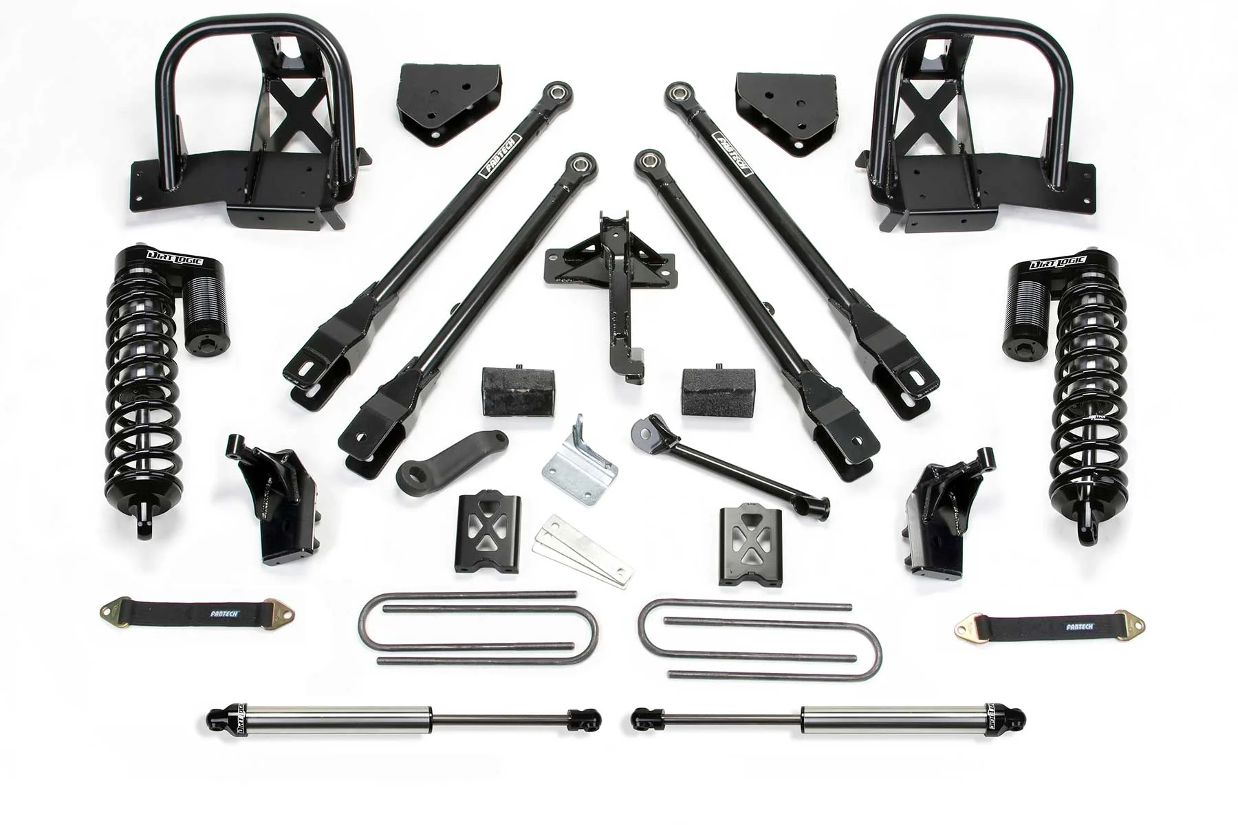 4" 4LINK SYS W/DLSS 4.0 C/O& RR DLSS 2011-16 FORD F350 4WD. - K2207DL