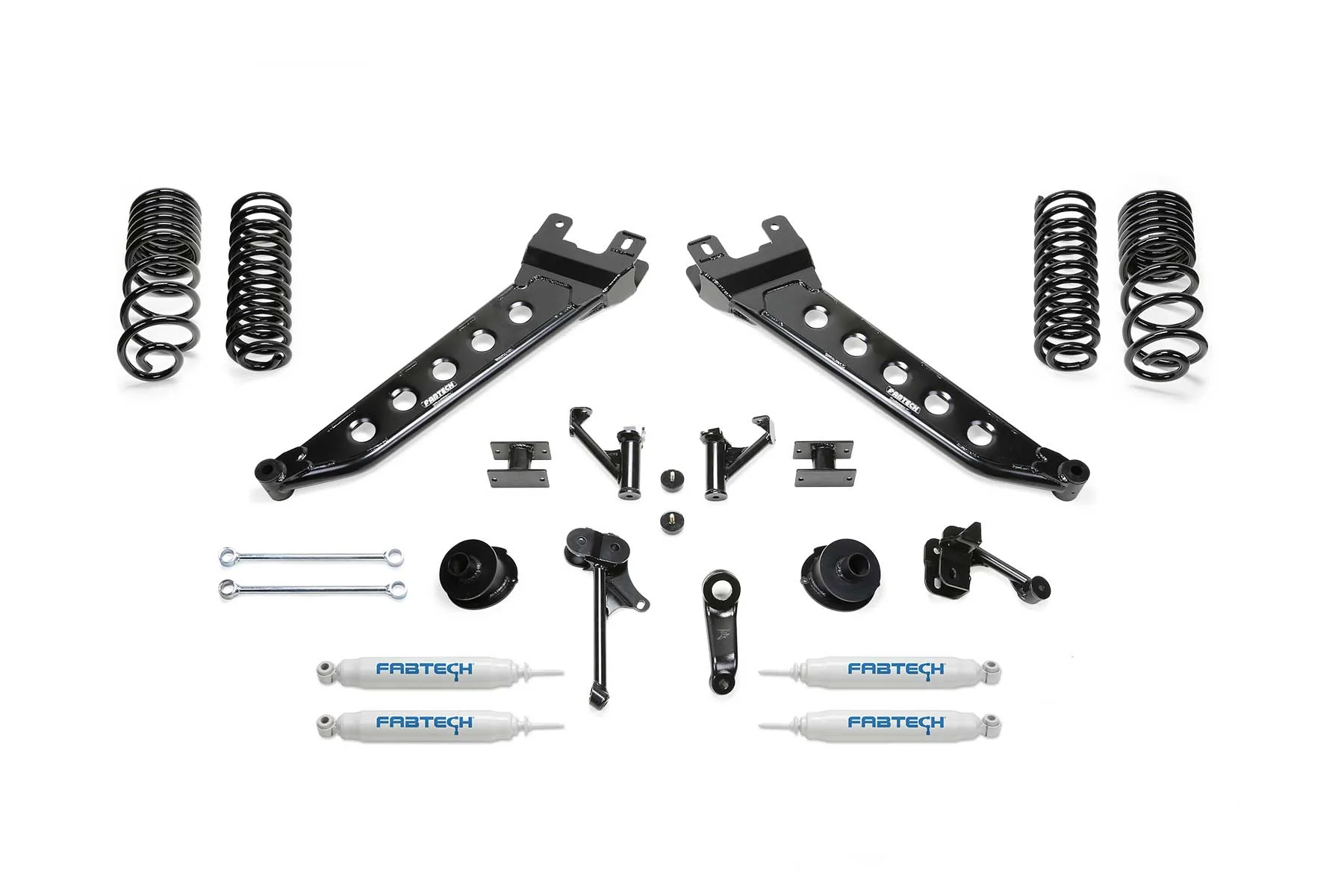 5" RADIUS ARM KIT W/ PERF SHKS 2014-18 RAM 2500 4WD. - K3140