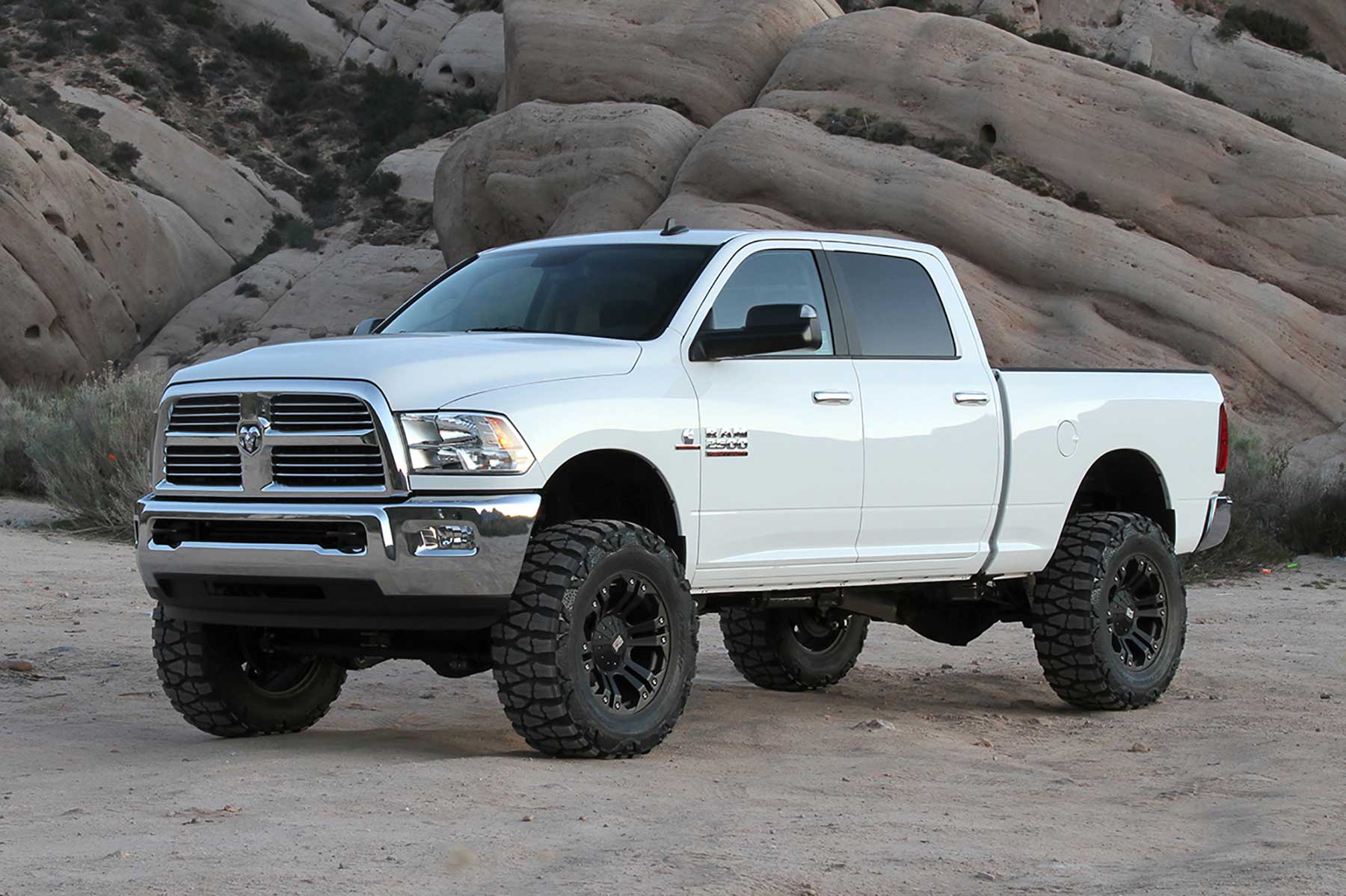 5" RADIUS ARM KIT W/ PERF SHKS 2014-18 RAM 2500 4WD. - K3140 - Image 2