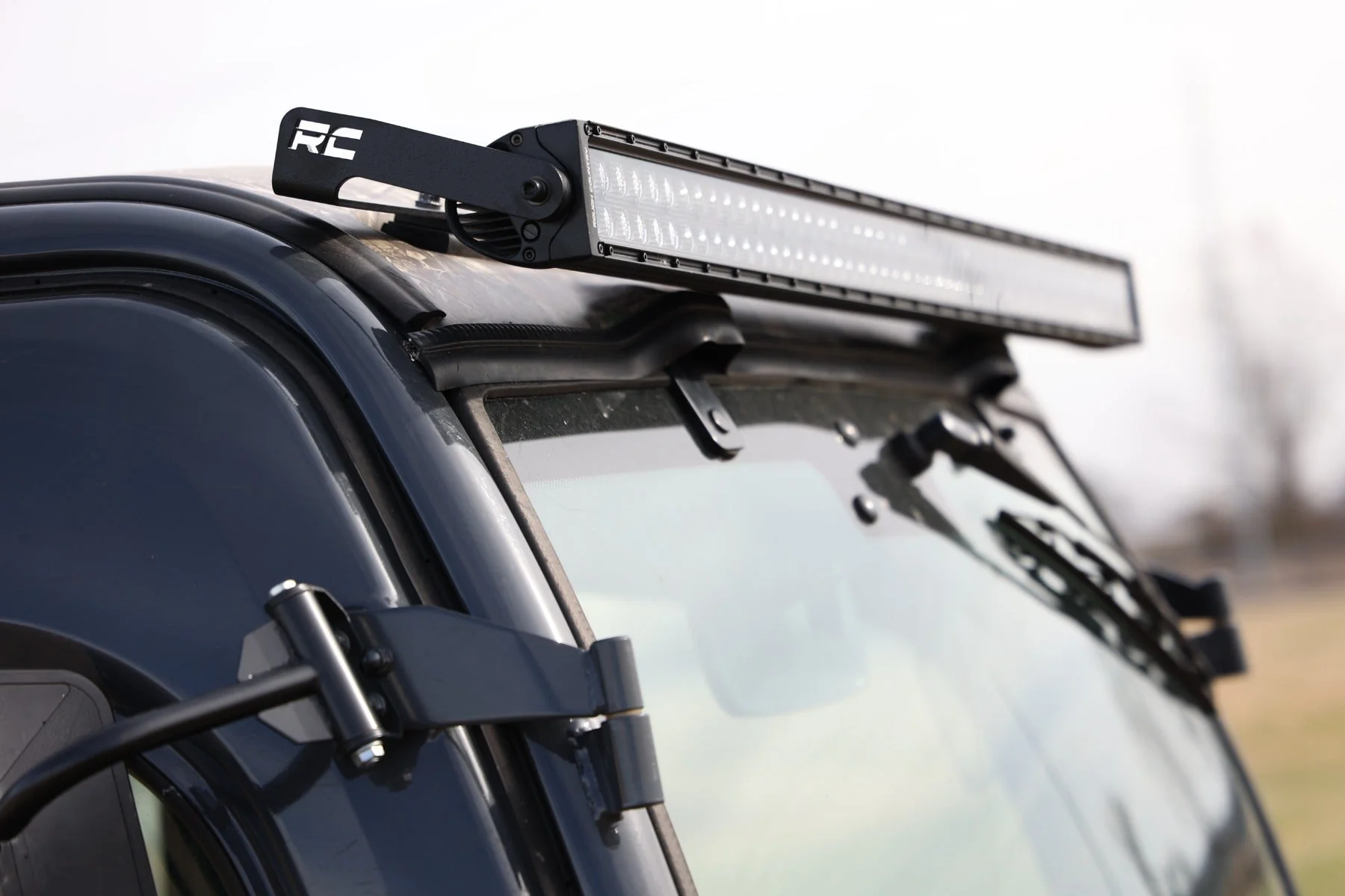 50 Inch Single Row LED Light Kit Black Series Front-Facing 14-22 Kubota RTV-X900/RTV-X1100 Diesel Rough Country - 98008 - Image 5
