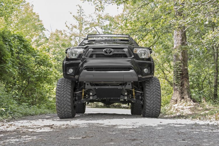 6.0 Inch Toyota Suspension Lift Kit w/ Vertex Coilovers and V2 Shocks (05-15 Tacoma 4WD/2WD) Rough Country - 74757 - Image 5