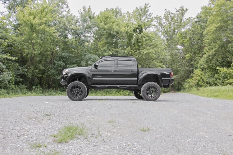 6.0 Inch Toyota Suspension Lift Kit w/ Vertex Coilovers and V2 Shocks (05-15 Tacoma 4WD/2WD) Rough Country - 74757 - Image 6