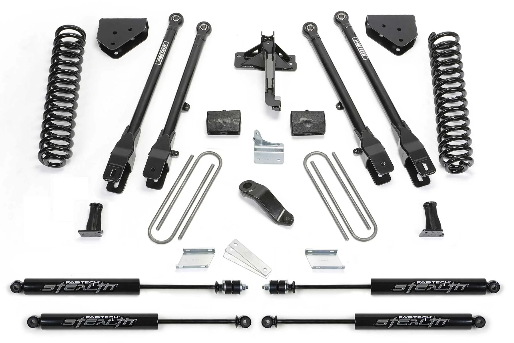 6" 4LINK SYS W/COILS & STEALTH 2008-16 FORD F250 4WD. - K2120M