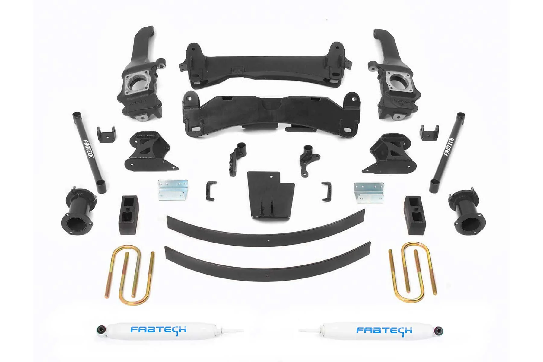 6" BASIC SYS W/PERF SHKS 05-14 TOYOTA TACOMA 4WD/ 2WD 6 LUG MODELS ONLY. - K7019