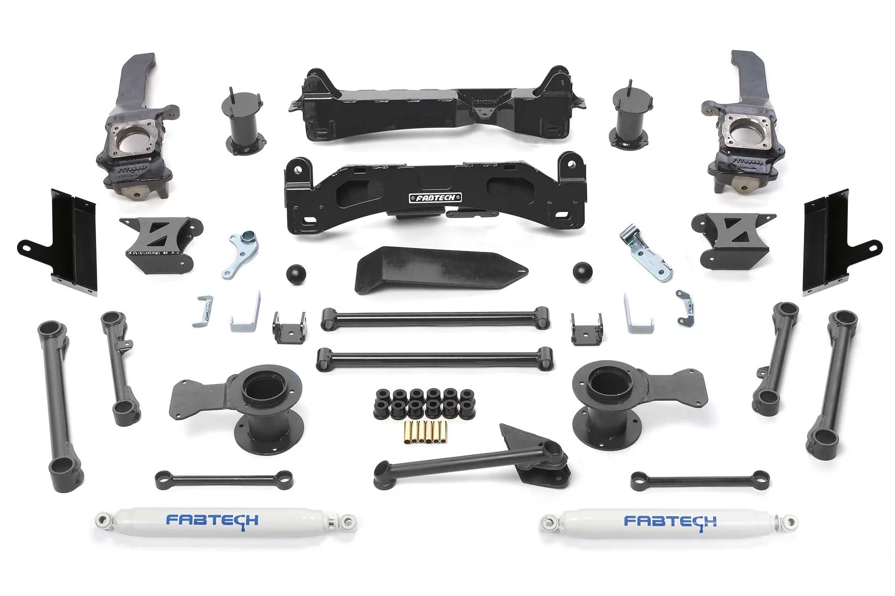 6" BASIC SYS W/PERF SHKS 2010-15 TOYOTA 4RUNNER 4WD. - K7059