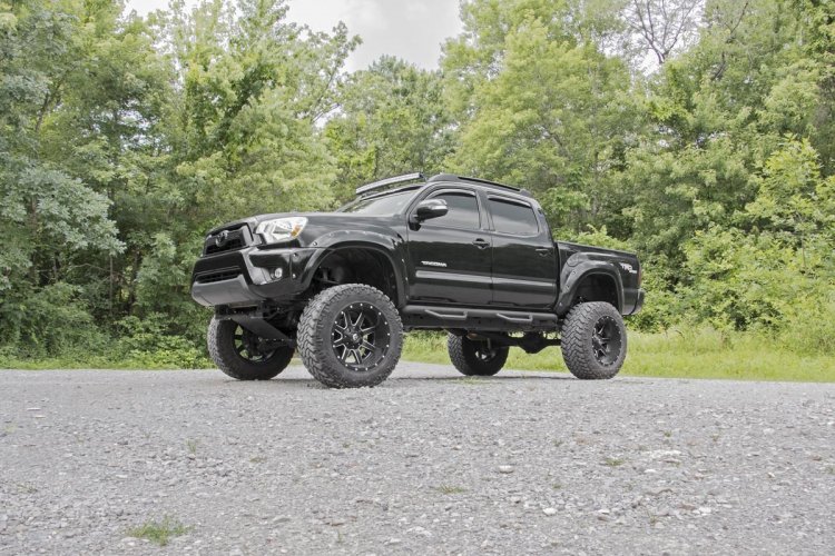 6 Inch Lift Kit Vertex 05-15 Toyota Tacoma 2WD/4WD Rough Country - 74750 - Image 3