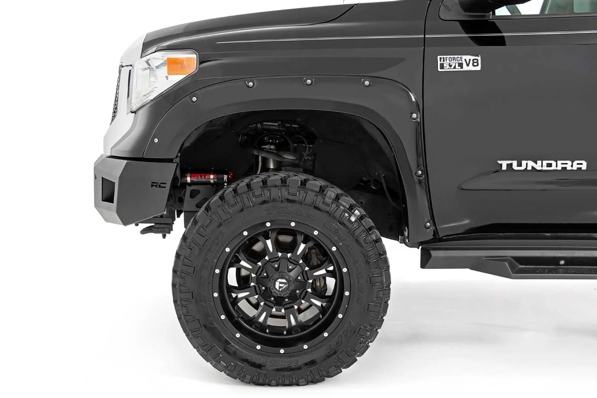 6 Inch Toyota Suspension Lift Kit w/Vertex Coilovers & V2 Shocks 16-20 Tundra 4WD/2WD Rough Country - 75257 - Image 3