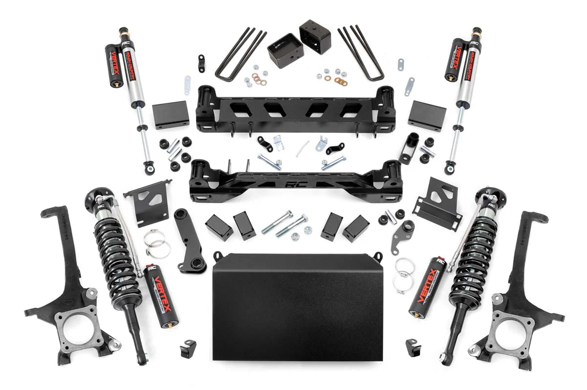 6 Inch Toyota Suspension Lift Kit w/Vertex Shocks 16-20 Tundra 4WD/2WD Rough Country - 75250
