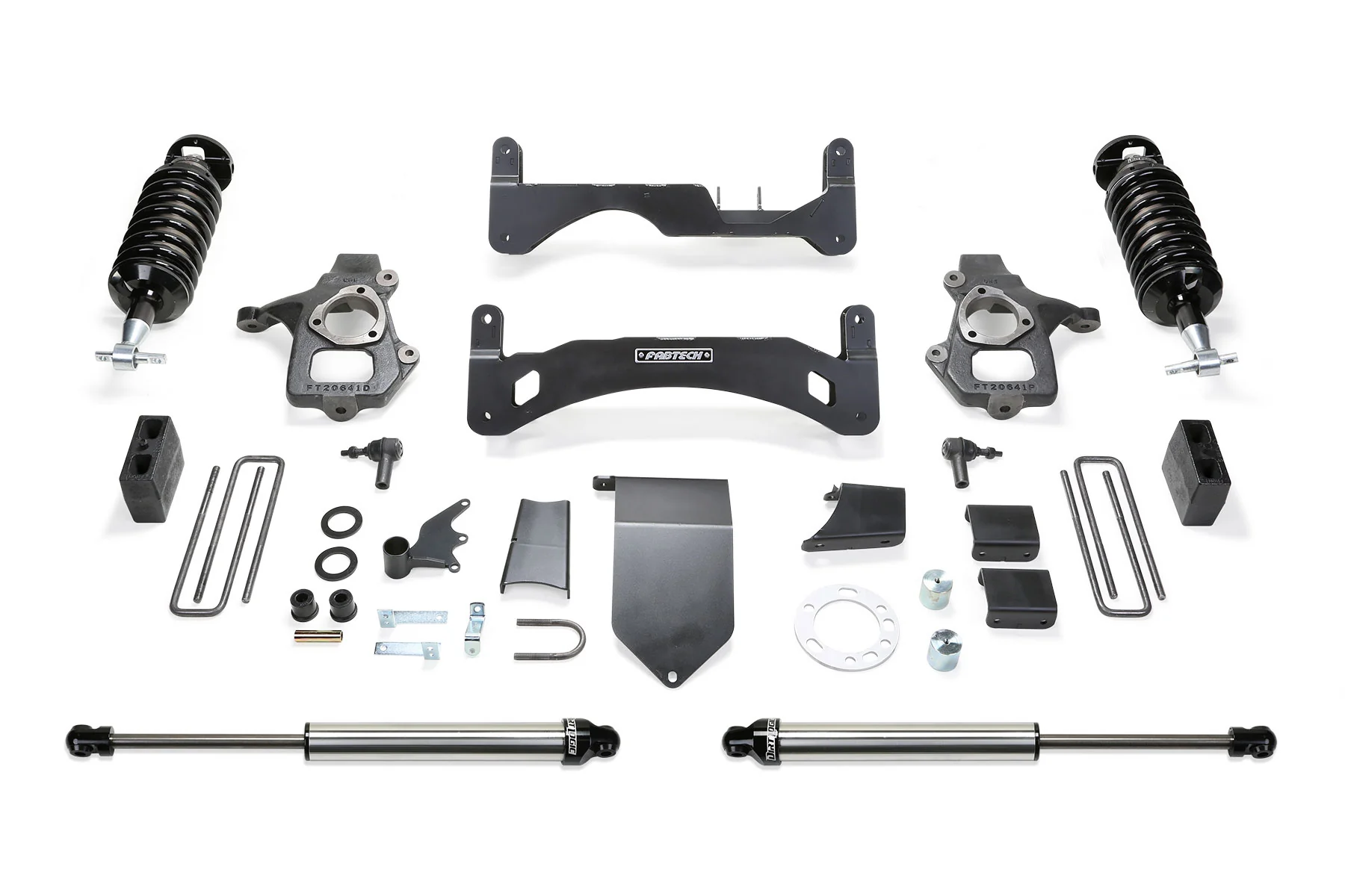 6" PERF SYS G2 W/DL 4.0 & 2.25 14-18 GM C/K1500 P/U W/ OE FORG STL UCA. - K1085DL