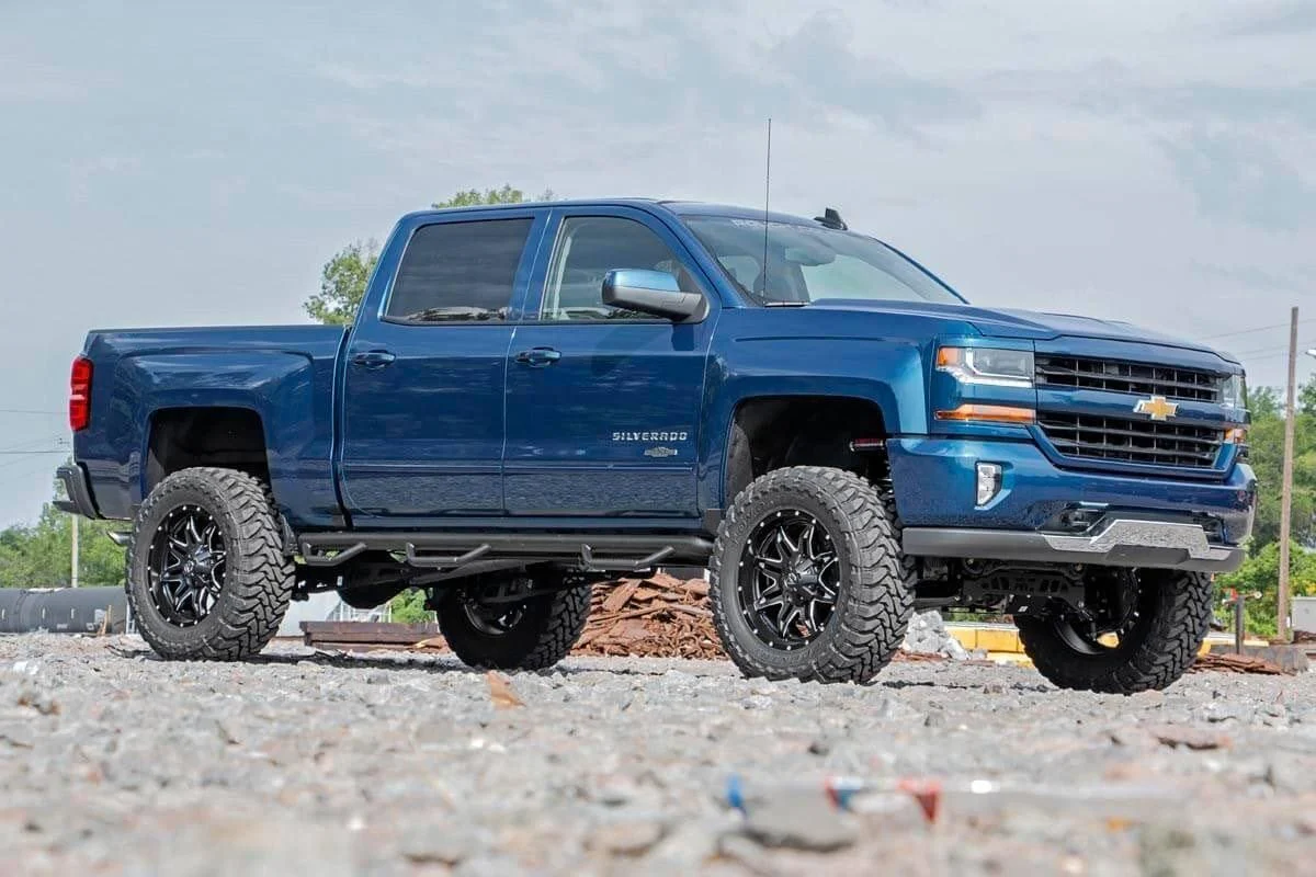 7 Inch Suspension Lift Kit Vertex Cast Aluminum or Stamped Steel 14-18 Silverado/Sierra 1500 2WD - 18750 - Image 3