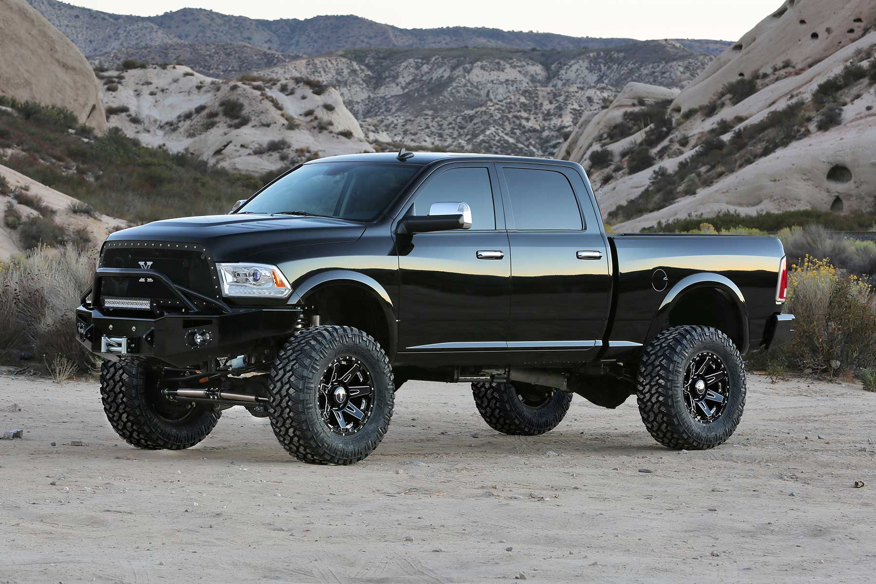 7" RADIUS ARM KIT W/ PERF SHKS 2013-18 RAM 3500 4WD. - K3147 - Image 2