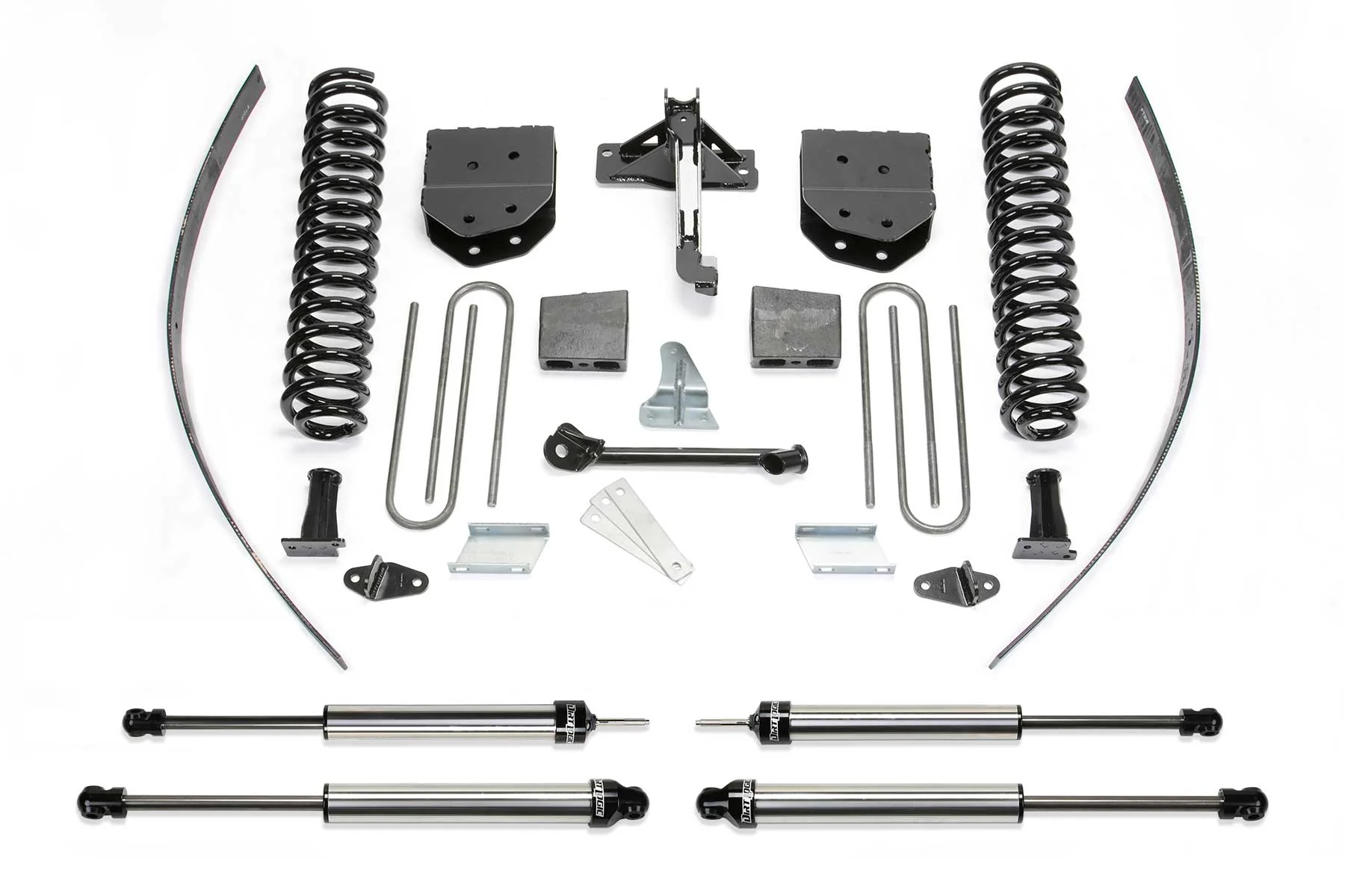 8" BASIC SYS W/DLSS SHKS 2008- 15 FORD F250 4WD W/FACTORY OVERLOAD. - K2122DL