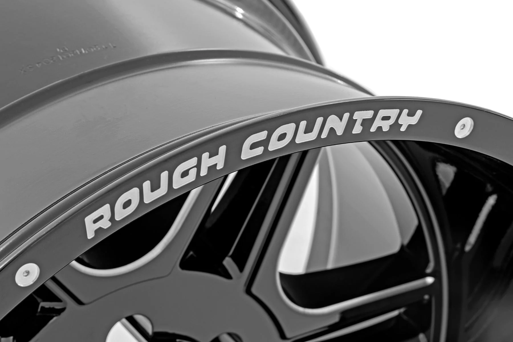 92 Series Wheel Machined One-Piece Gloss Black 20x12 6x5.5 -44mm Rough Country - 92201212 - Image 11