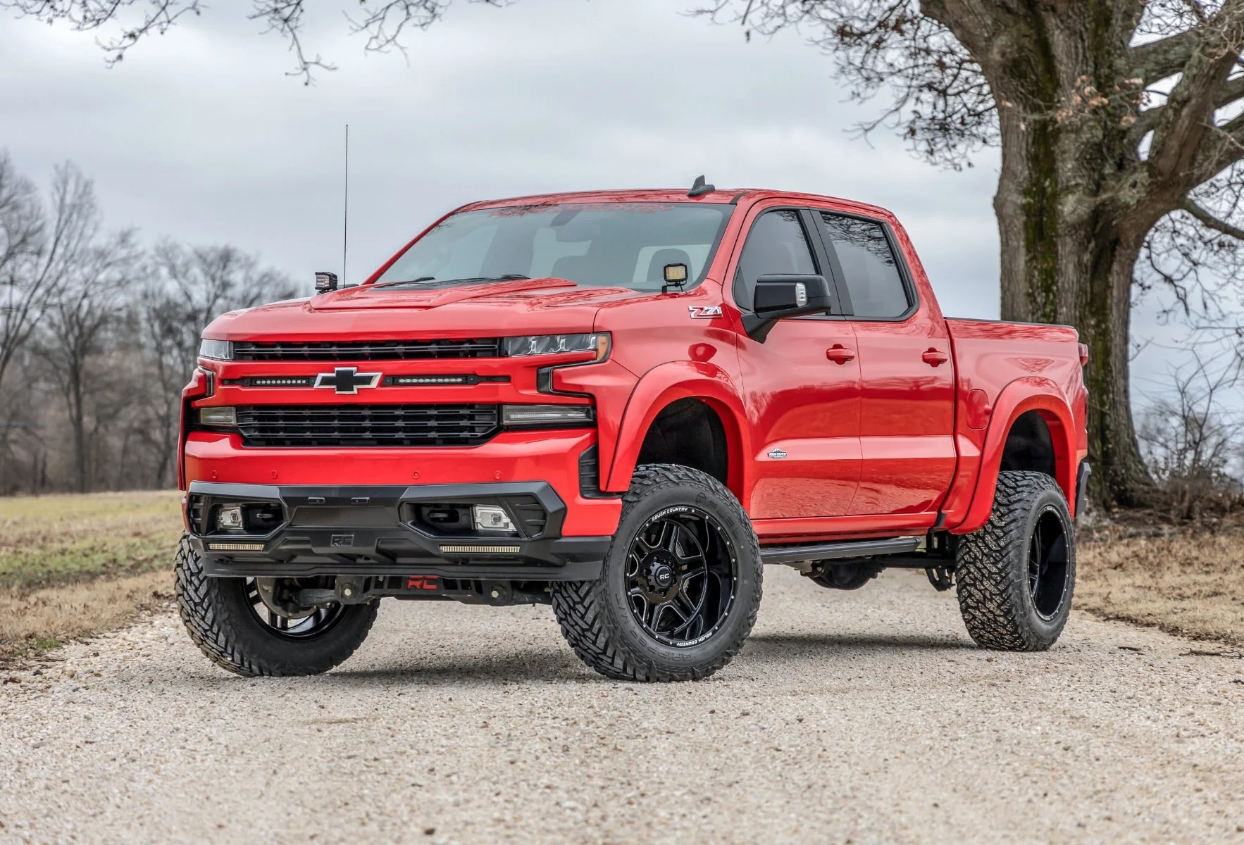 92 Series Wheel Machined One-Piece Gloss Black 20x12 6x5.5 -44mm Rough Country - 92201212 - Image 81