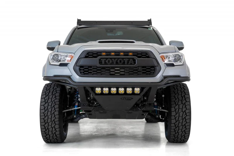 Addictive Desert Designs 16-20 Toyota Tacoma PRO Bolt-On Front Bumper - Hammer Black - Image 8