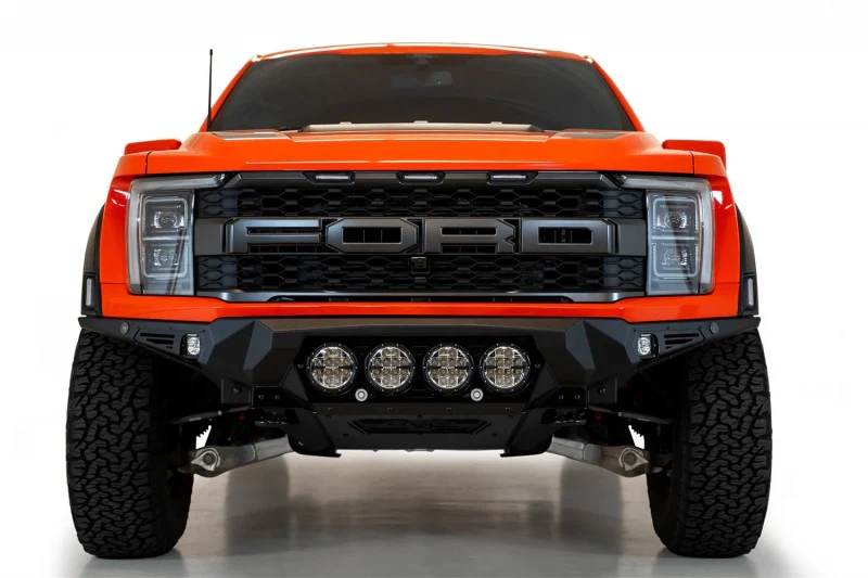 Addictive Desert Designs 2021+ Ford Raptor Bomber Front Bumper w/ 4 Rigid 360 6in Light Mounts - Image 6