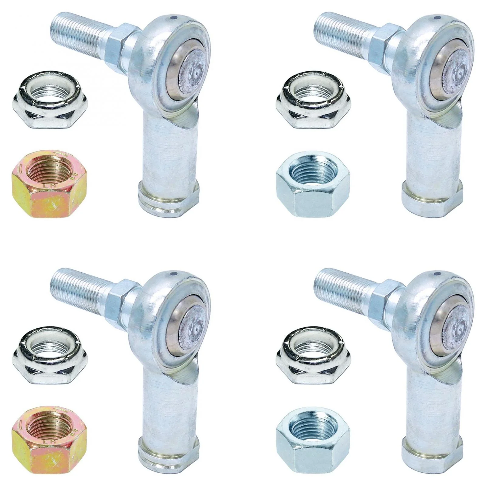 Adjustable Sway Bar End Link Rod End Pack for Aluminum Arms Heim Style RockJock 4X4 - CE-99005RA