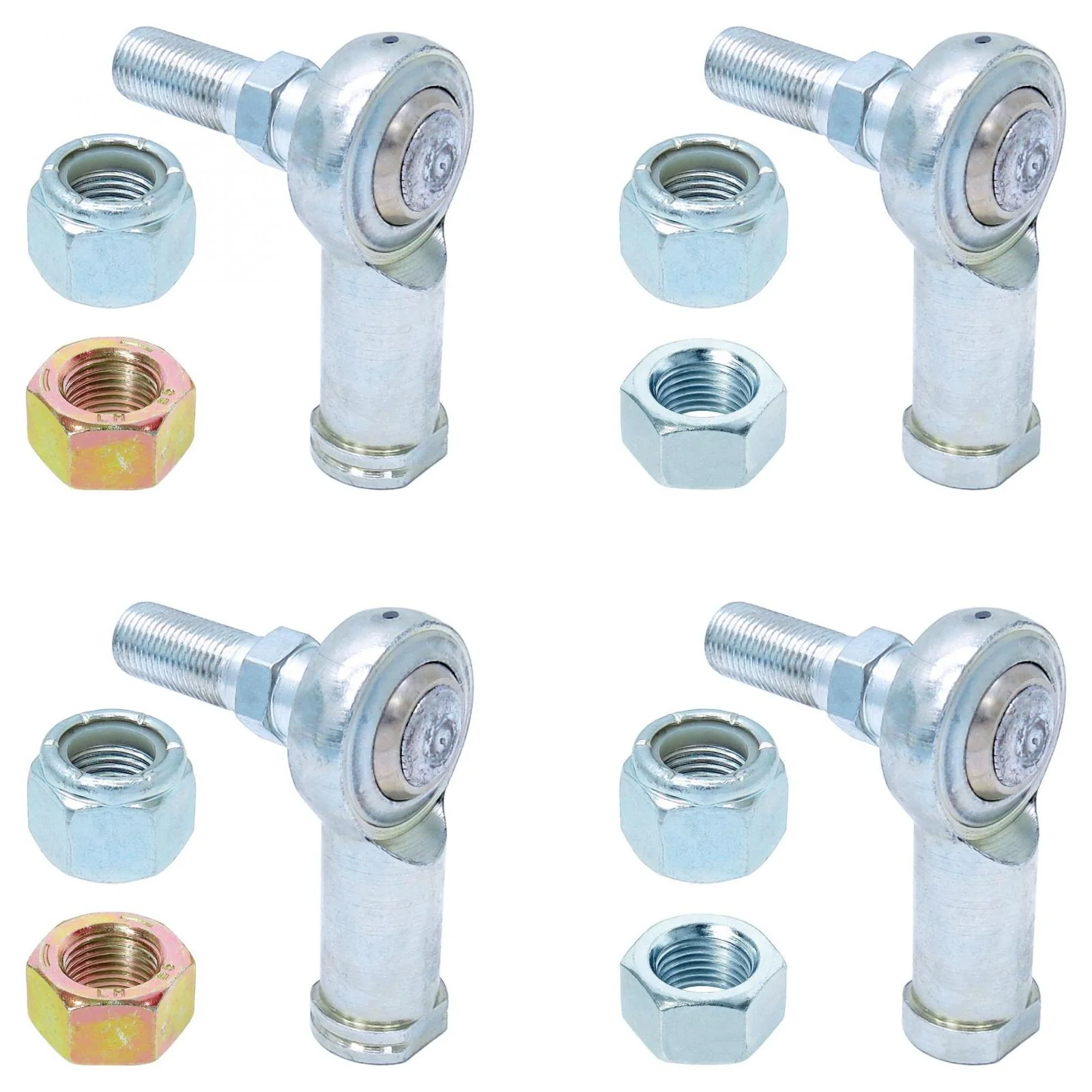 Adjustable Sway Bar End Link Rod End Pack for Steel Arms Heim Style RockJock 4X4 - CE-99005R