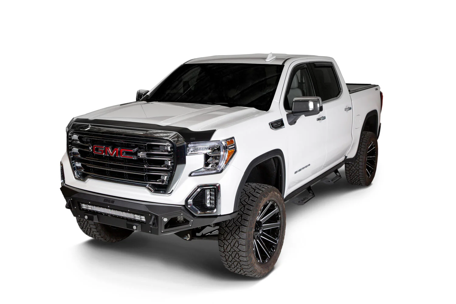 Aeroskin Hood Protector Matte Black Low Profile For 2019-2026 Sierra 1500 Husky Liners - 2877167