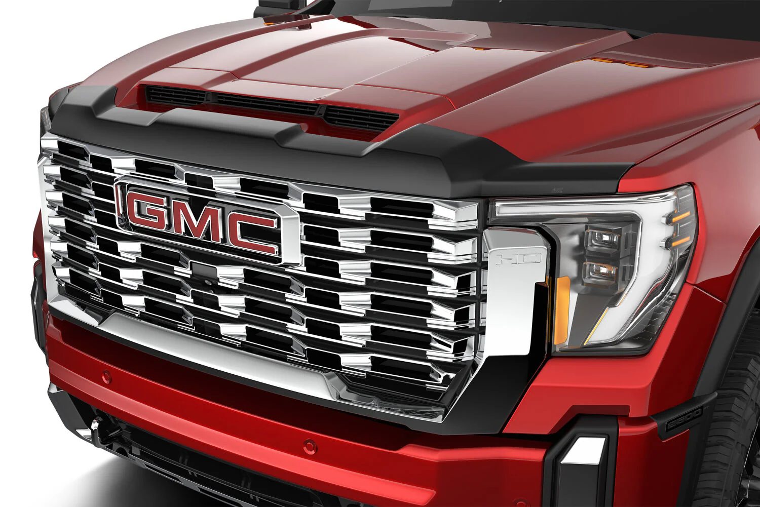 Aeroskin Hood Protector Smoke For 2019-2026 Sierra 1500 Husky Liners - 2842167