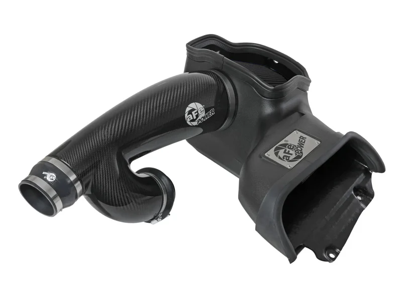 aFe 21-24 Ford F150 Raptor Track Series Carbon Fiber Cold Air Intake System w/ Black Pro 5R Filter - Image 6
