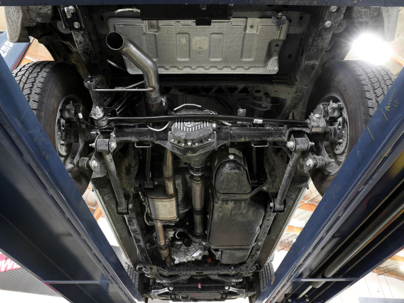 aFe Apollo GT Series 3in 409SS Cat-Back Ford Bronco 2021 L4 2.3L/V6 2.7L - Polished - Image 3
