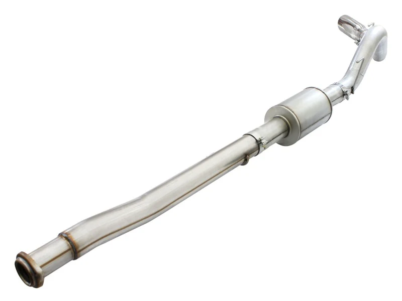 aFe Atlas Exhausts 4in Cat-Back Aluminized Steel Exhaust 2015 Ford F-150 V6 3.5L (tt) Polished Tip - Image 5