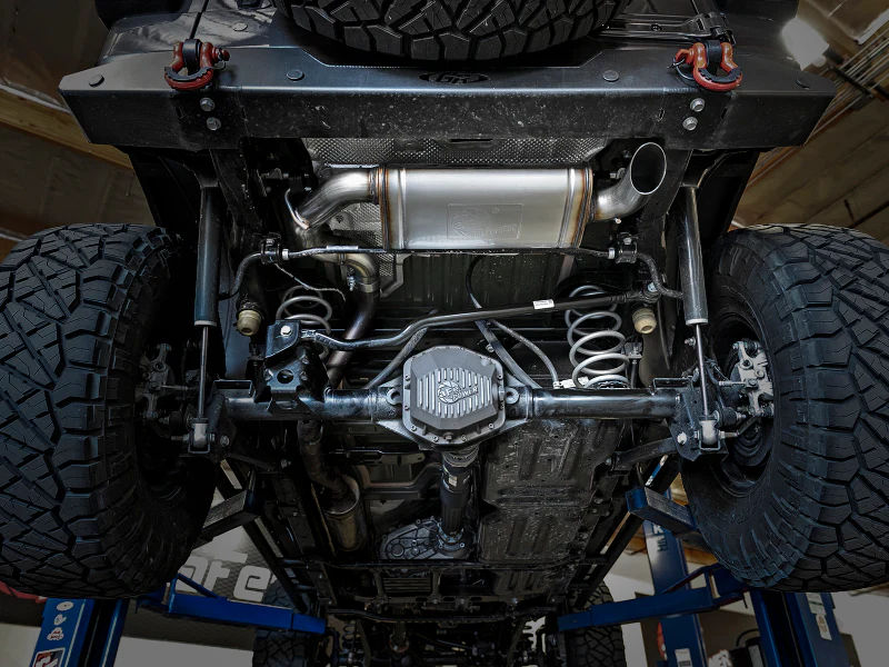 aFe MACH Force-Xp Hi-Tuck 3in 409 SS 18-20 Jeep Wrangler JL 2.0/3.6 Axle-Back Exhaust - Image 3